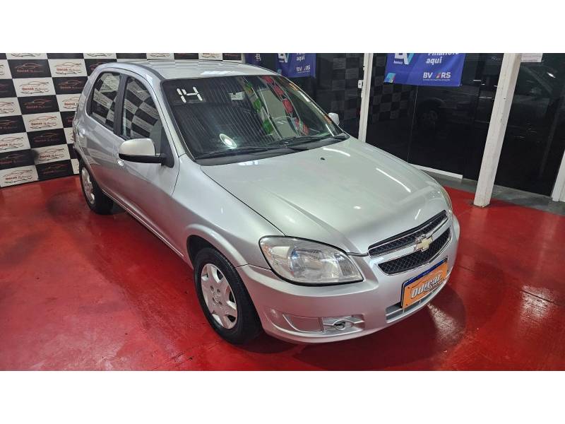 CHEVROLET - CELTA - 2013/2014 - Prata - R$ 34.900,00