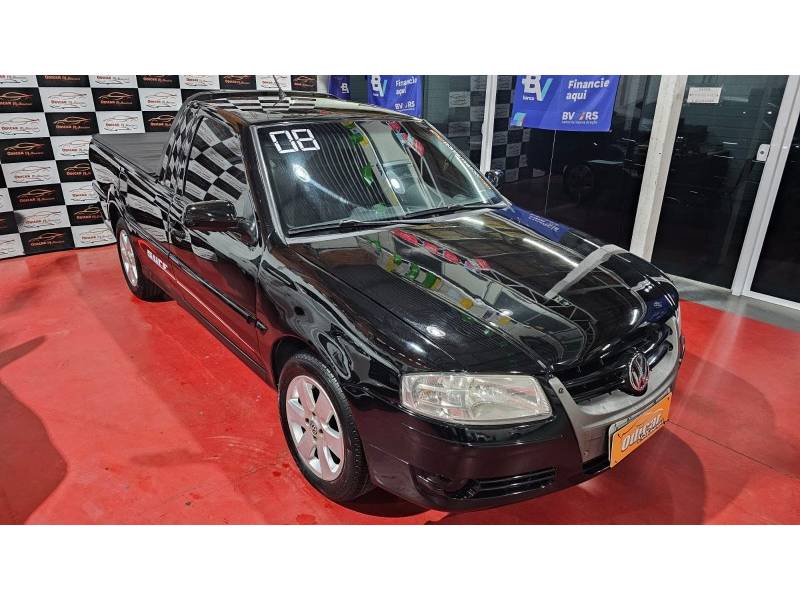 VOLKSWAGEN - SAVEIRO - 2007/2008 - Preta - R$ 42.900,00