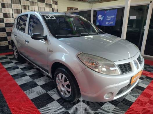 RENAULT - SANDERO - 2008/2009 - Prata - R$ 25.900,00