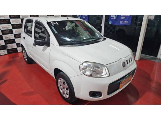 FIAT - UNO - 2013/2014 - Branca - R$ 34.900,00