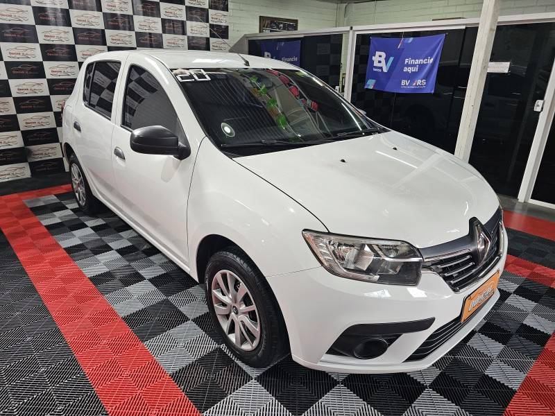 RENAULT - SANDERO - 2019/2020 - Branca - R$ 46.900,00