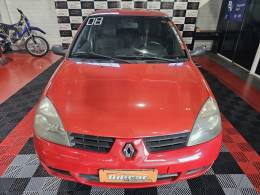 RENAULT - CLIO - 2007/2008 - Vermelha - R$ 17.900,00